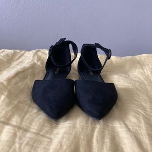 Express Black Ballet Flats